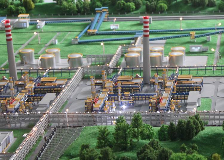 交城县石化区模型