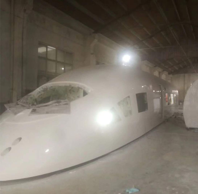 交城县高铁模型