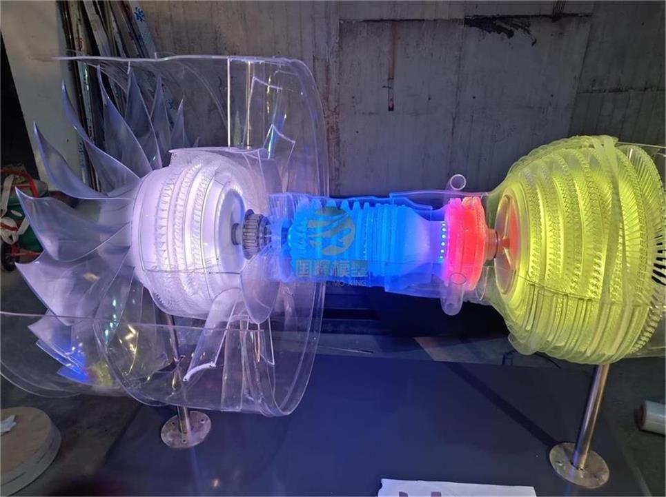 交城县飞机发动机模型